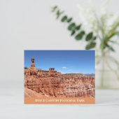 Bryce Canyon Postcard Postkarte (Stehend Vorderseite)