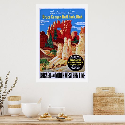 Bryce Canyon Poster (Küche)