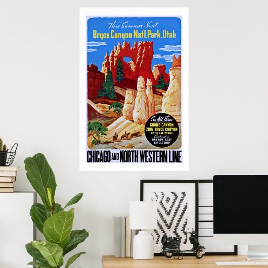 Bryce Canyon Poster (Heimbüro)