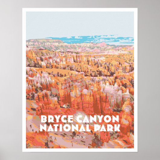 Bryce Canyon Poster (Vorne)