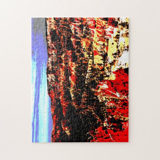 Bryce Canyon Posterization Amphitheater Puzzle (Vertikal)