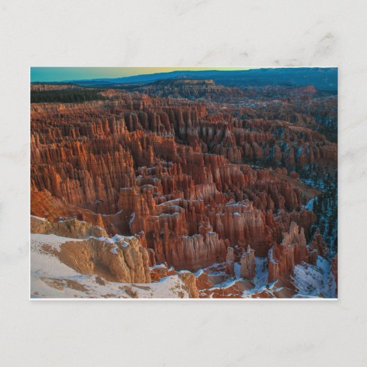 Bryce Canyon Postkarte (Vorderseite)