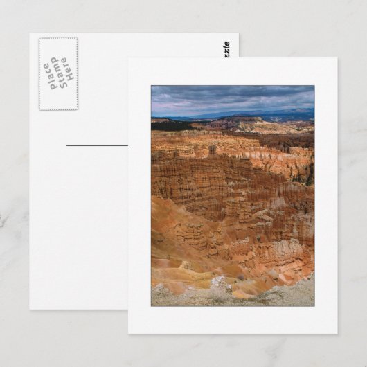 "Bryce Canyon" Postkarte (Vorne/Hinten)