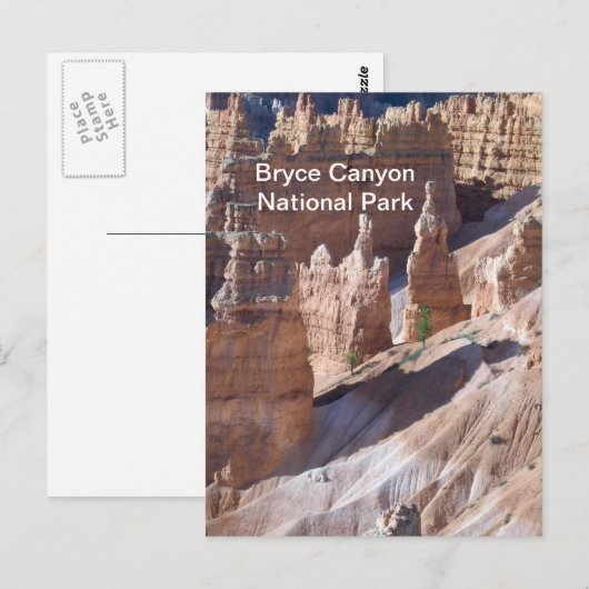 Bryce Canyon Postkarte (Vorne/Hinten)
