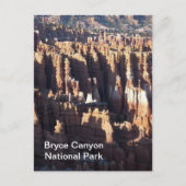 Bryce Canyon Postkarte (Vorderseite)