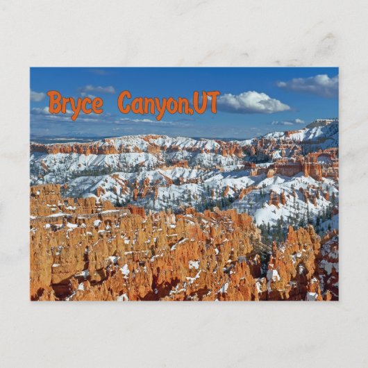 Bryce Canyon Postkarte (Vorderseite)