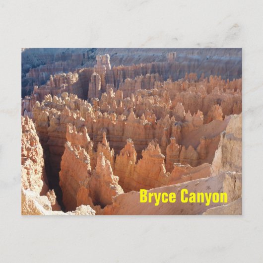 Bryce Canyon Postkarte (Vorderseite)