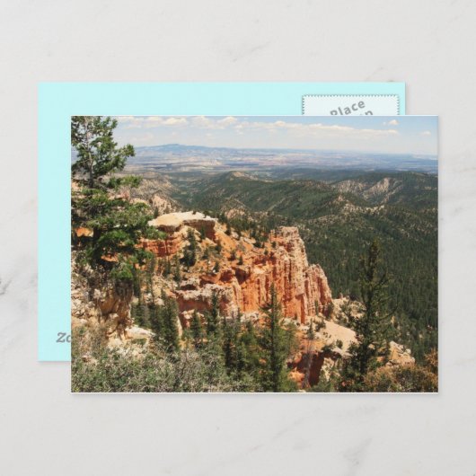 Bryce Canyon Postkarte (Vorne/Hinten)