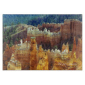 Bryce Canyon Schneidebrett (Vorderseite)