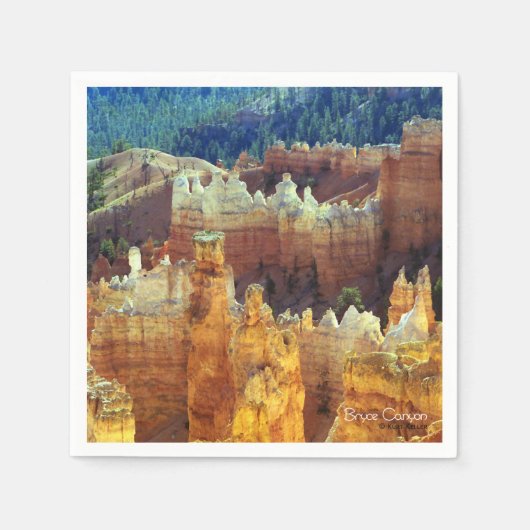 Bryce Canyon Serviette (Vorderseite)