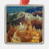 Bryce Canyon Silbernes Ornament (Vorne)