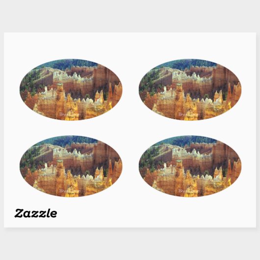 Bryce Canyon Stickers (Blatt)