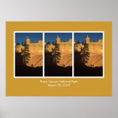 Bryce Canyon Sunrise Poster (Vorne)
