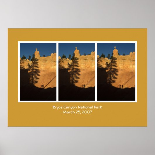 Bryce Canyon Sunrise Poster (Vorne)