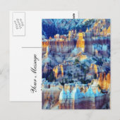 Bryce Canyon Sunrise Postkarte (Vorne/Hinten)