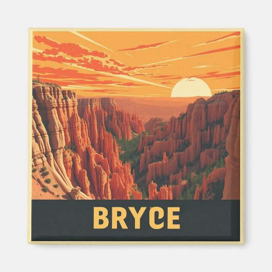 Bryce Canyon Thors Hammer Utah Souvenir Magnet (Vorne)
