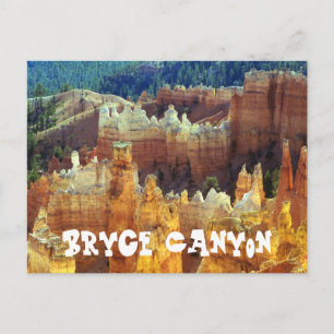 Bryce Canyon Travel Postcard Postkarte