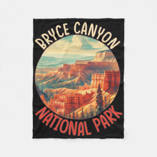 Bryce Canyon US-Bundesstaat-Utah Vintage Nationalp Fleecedecke