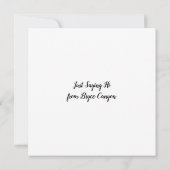 Bryce Canyon, Utah | Just Sprichwort Hi Karte (Rückseite)