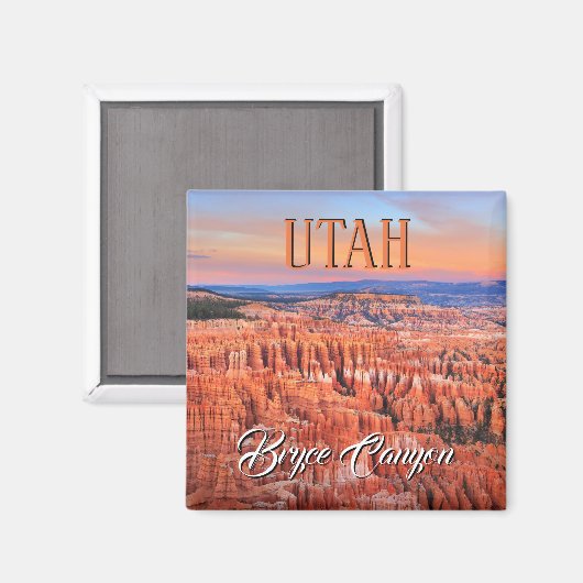 Bryce Canyon Utah Magnet (Vorderseite/Rückseite)