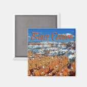 Bryce Canyon Utah Magnet (Vorderseite/Rückseite)