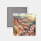 Bryce Canyon, Utah Nationalpark Magnet (Vorderseite/Rückseite)