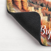 Bryce Canyon, Utah Nationalpark Mousepad (Ecke)