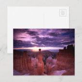 Bryce Canyon Utah Nationalpark Thors Hammer Schlic Postkarte (Vorne/Hinten)