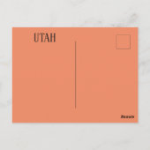 Bryce Canyon Utah Postkarte (Rückseite)