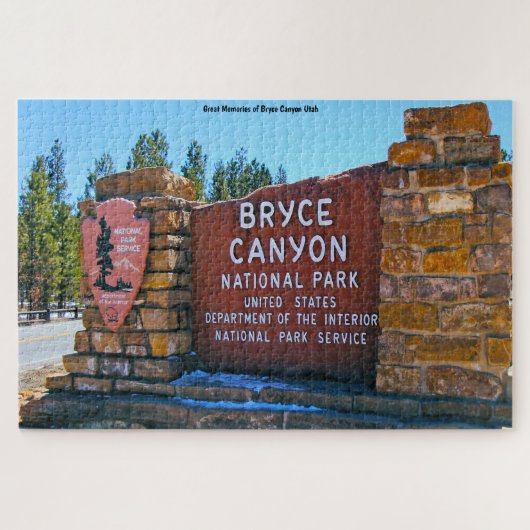 Bryce Canyon Utah Puzzle (Horizontal)