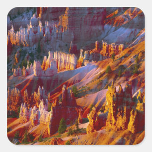 Bryce Canyon, Utah, USA 2 Quadratischer Aufkleber