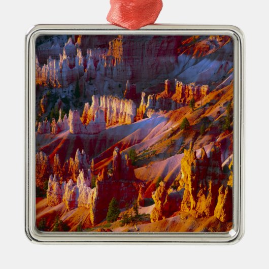 Bryce Canyon, Utah, USA 2 Silbernes Ornament (Vorne)