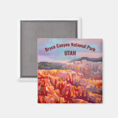 Bryce Canyon - Utah, USA Magnet (Vorderseite/Rückseite)