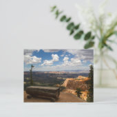 Bryce Canyon Vista Postkarte (Stehend Vorderseite)