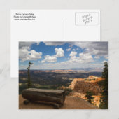 Bryce Canyon Vista Postkarte (Vorne/Hinten)