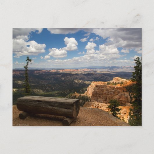 Bryce Canyon Vista Postkarte (Vorderseite)