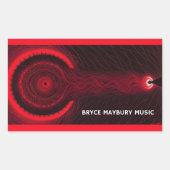 Bryce Maybury Music Sticker (Vorderseite)