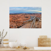 Bryce Nationalpark Canyon Sunrise Poster (Küche)
