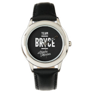 Bryce Personalisiert Name Geburtstagsgeschenk Armbanduhr