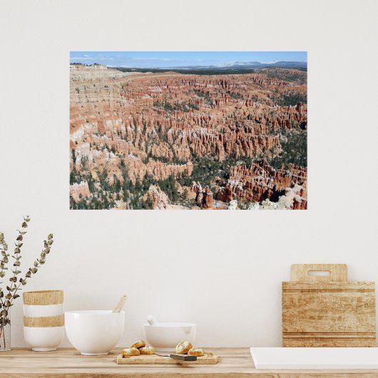 Bryce Point am Bryce Canyon Nationalpark Poster (Küche)