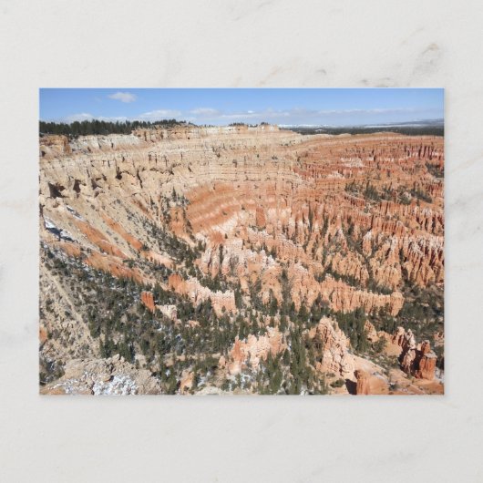 Bryce Point am Bryce Canyon Nationalpark Postkarte (Vorderseite)