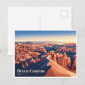 Bryce Point Utah Postkarte (Vorne/Hinten)