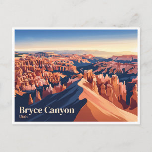 Bryce Point Utah Postkarte