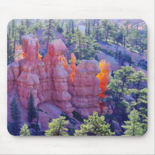 Bryce Schlucht-Glühen Mousepad