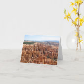 Bryce Schlucht-leere Karte (Gelbe Blume)