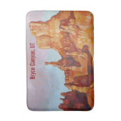 Bryce Schlucht-Nationalpark Badematte (Vorderseite Vertikal)