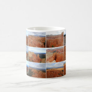 Bryce Schlucht-Nationalpark-Collagen-Tasse Kaffeetasse
