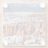 Bryce Schlucht-Nationalpark Glasuntersetzer (Rückseite)