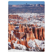 Bryce Schlucht-Nationalpark Klemmbrett (Rückseite)