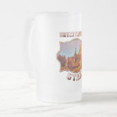 Bryce Schlucht-Nationalpark Mattglas Bierglas (Vorderseite Links)